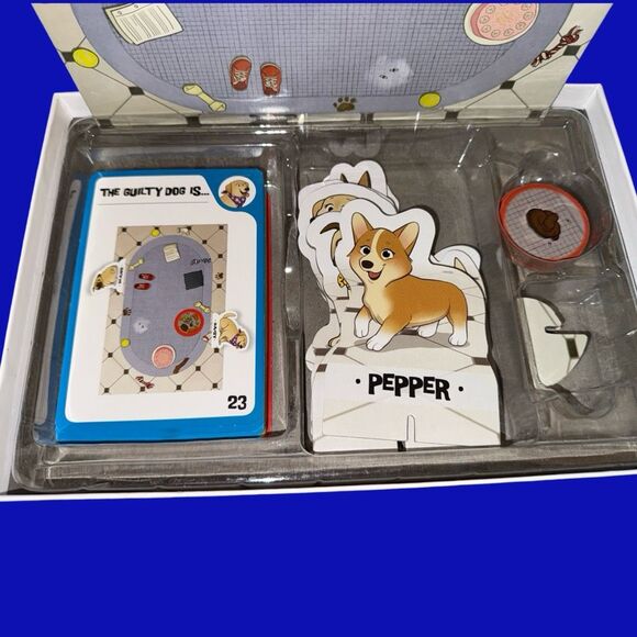 ThinkFun Dog Crimes Board Game Complete - Picture 5 of 7